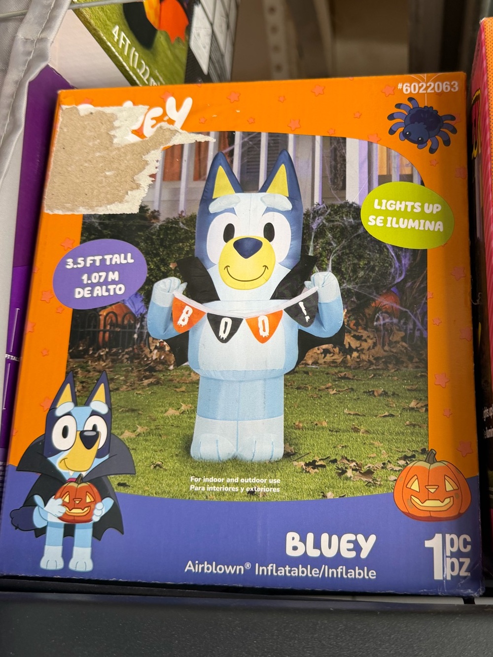 Blue Inflatable Kids Costume - Airblown Inflatable